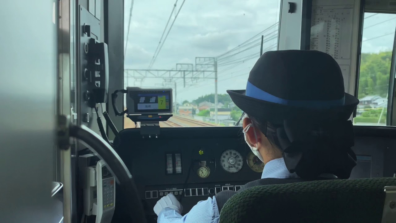 JR京都線 新人女性運転士がデビュー