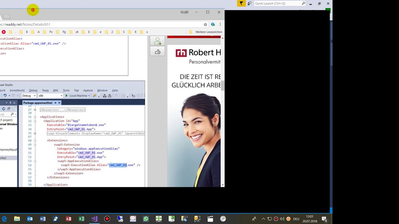 Start UWP App from .Exe File on Windows. Command CMD or Scheduler