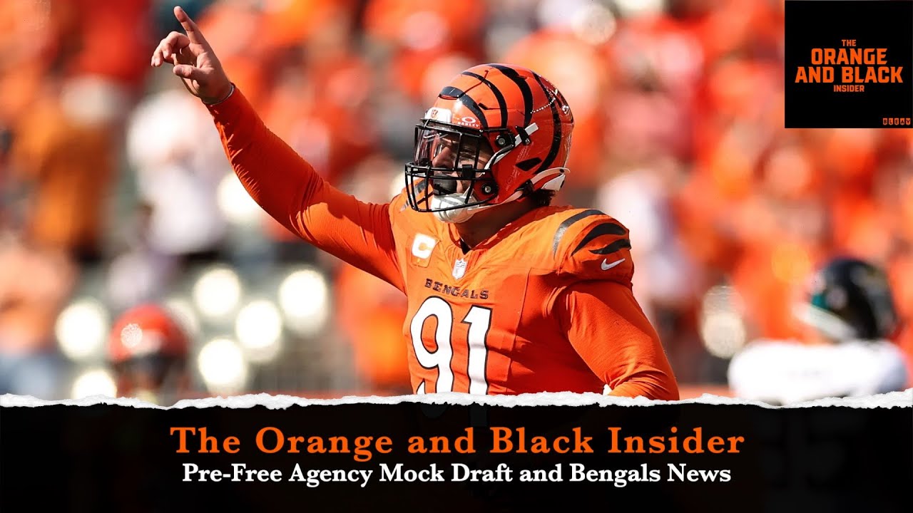 Bengals Pre-Free Agency Mock Draft and Team News: OBI podcast
