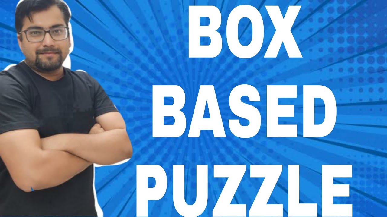 Box based puzzle for IBPS clerk mains | Mr.Rohit ji