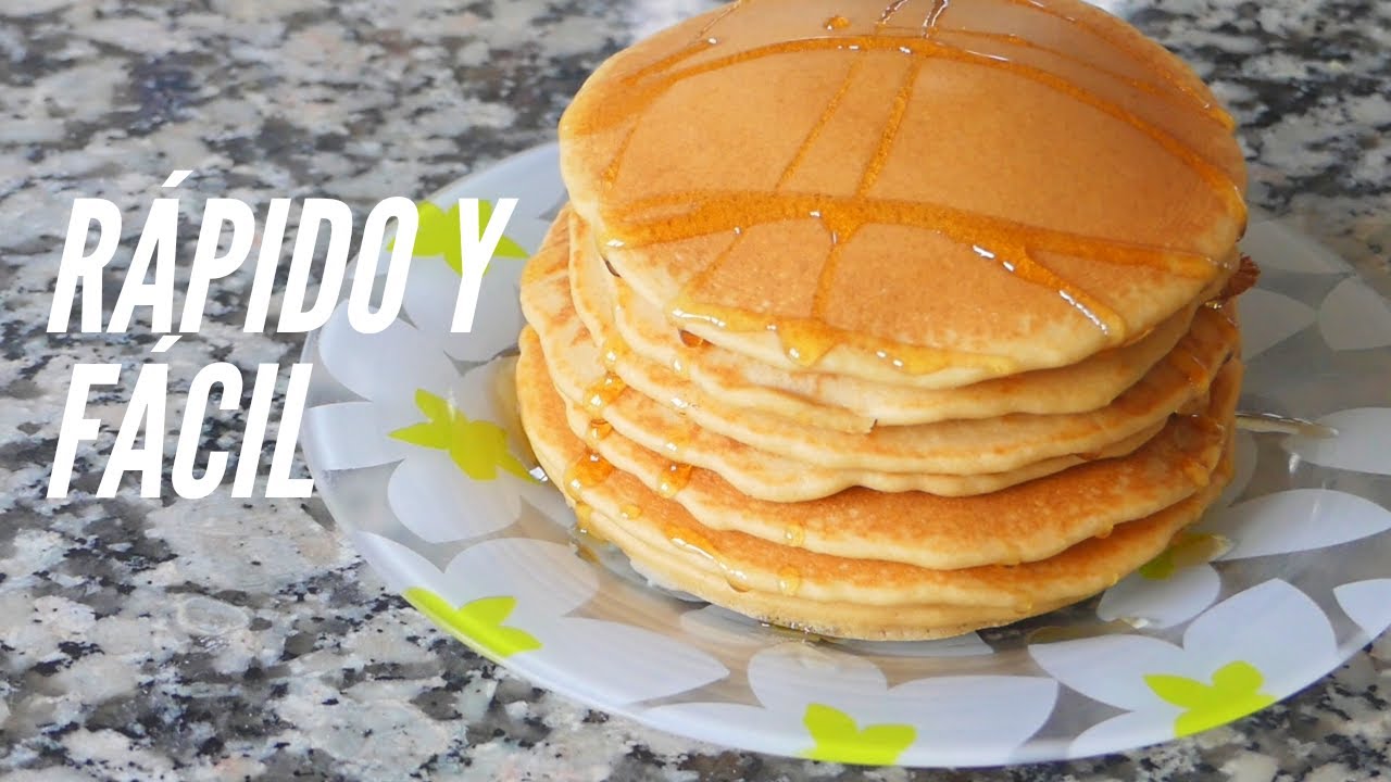 Como hacer Pancakes Sin Gluten (RÁPIDO Y FÁCIL)