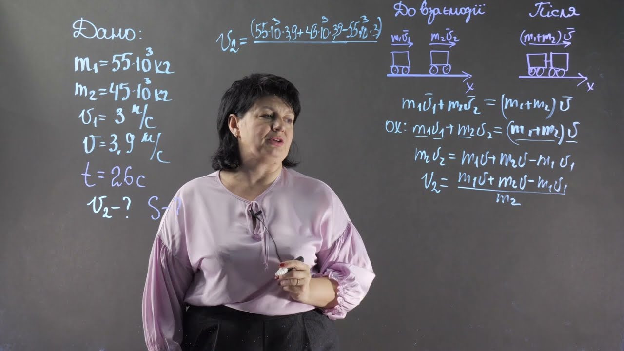 Фізика  9, 10 клас. ЗНО. Задача 