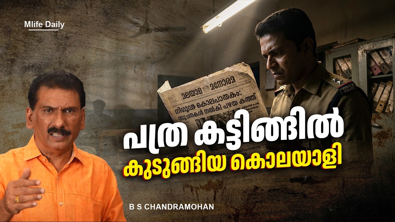 11 വർഷങ്ങൾക്ക് ശേഷം  ശൂന്യതയിൽ നിന്നും പ്രതിയെ പിടിച്ച കേരള പോലീസ് |ബി എസ് ചന്ദ്ര മോഹൻ |Mlife Daily