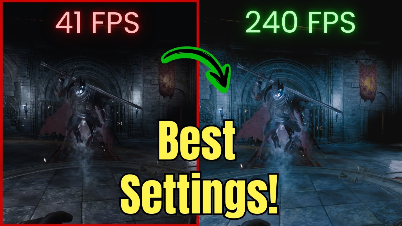 Dark and Darker BEST SETTING TO BOOST FPS!!