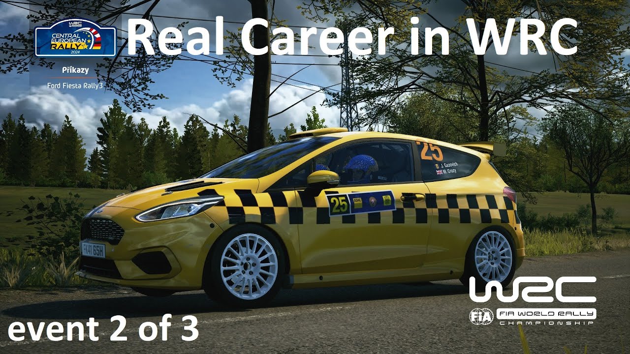 EA WRC | club Real Career in WRC | ралли Центральная Европа | День 2