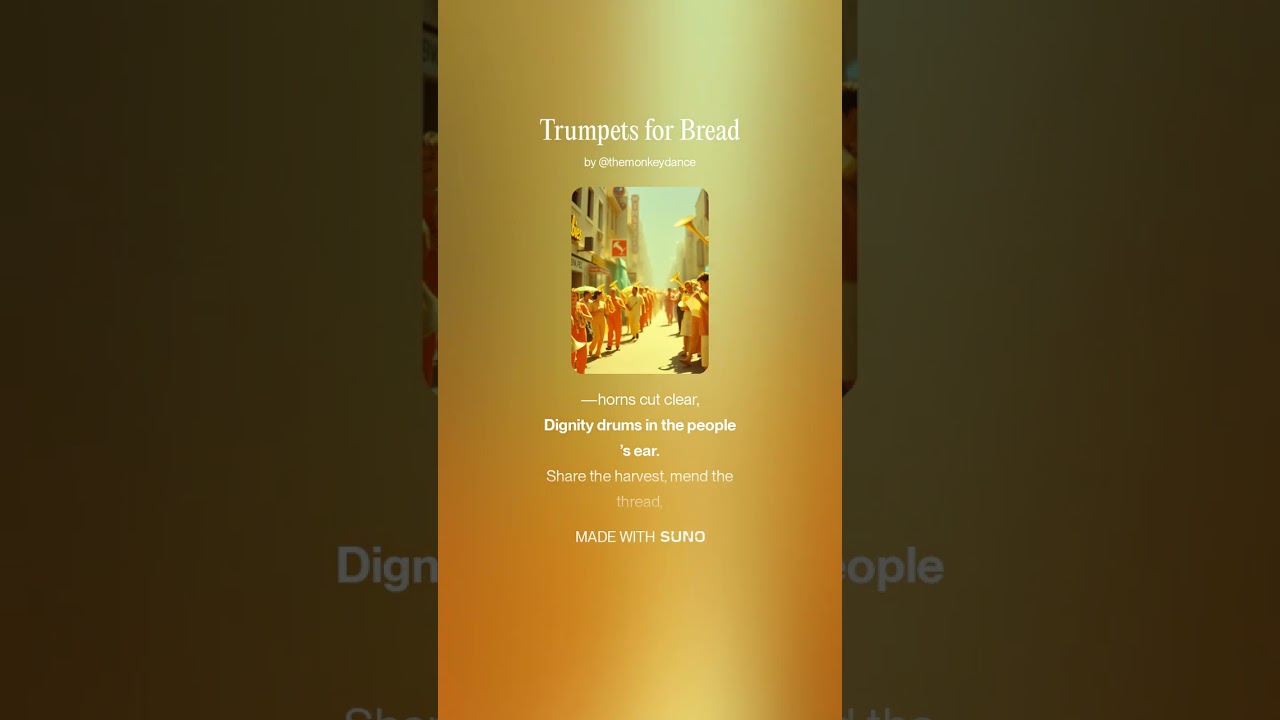 Trumpets for Bread | The Monkey Dance