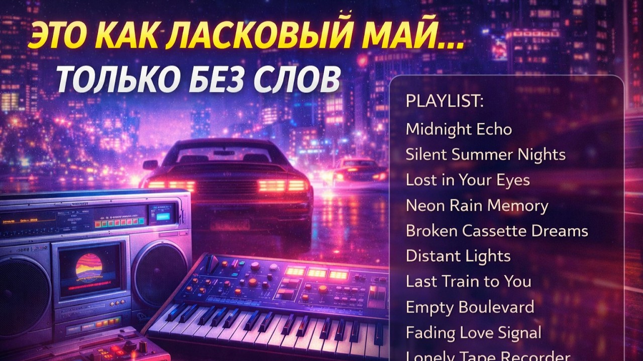 ЗАБЫТЫЕ ХИТЫ 80&ndash;90х | ИНСТРУМЕНТАЛ, КОТОРЫЙ ЦЕПЛЯЕТ ЭТО КАК ЛАСКОВЫЙ МАЙ&hellip;