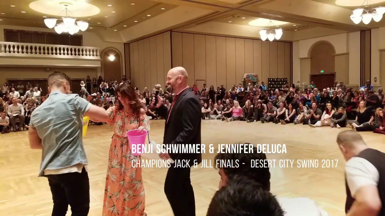 Benji Schwimmer & Jennifer Deluca West Coast Swing Champions J&J -  Desert City Swing 2017
