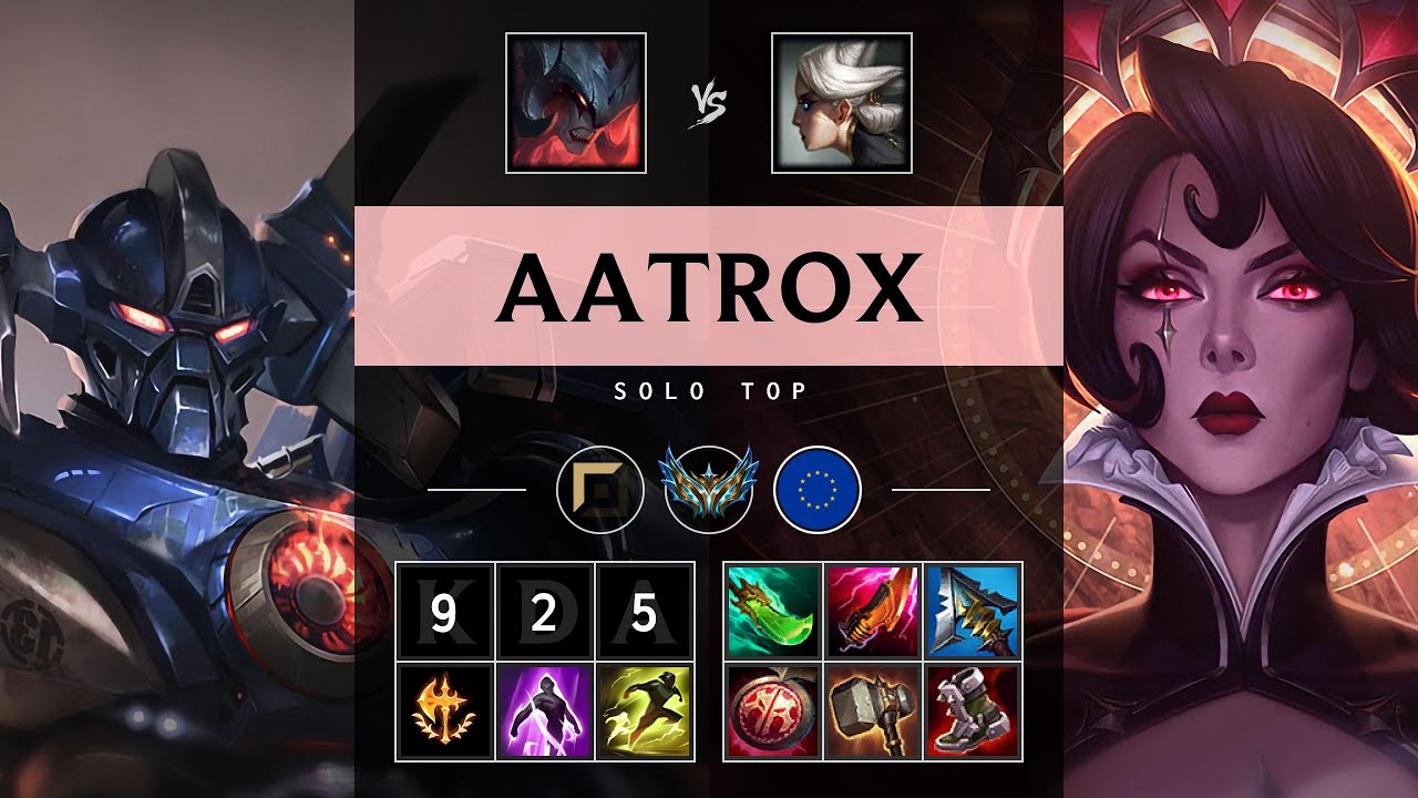 Aatrox Top vs Camille - EUW Challenger Patch 25.21