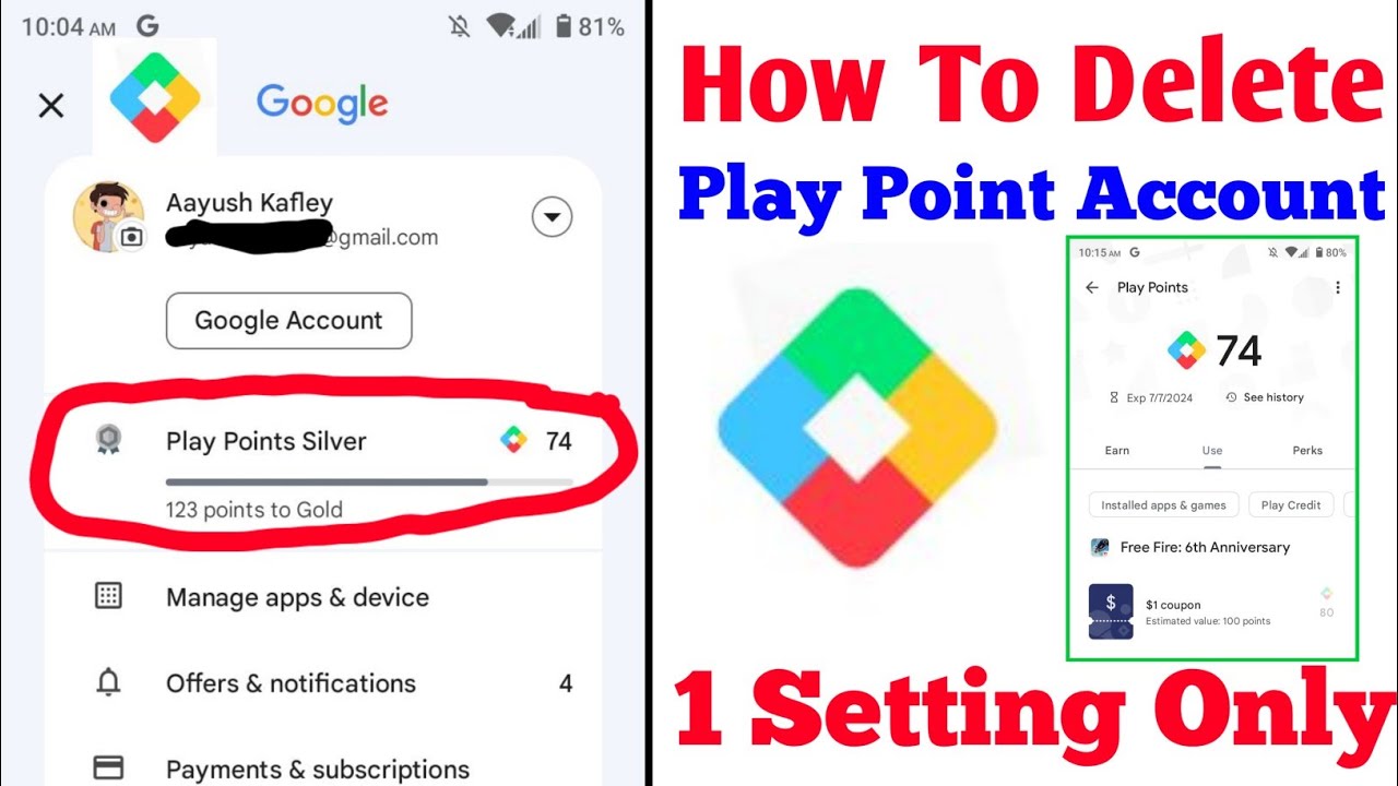 How To Remove Play Points From Google Play || Google Play Points || How To Leave Play Points 🤔