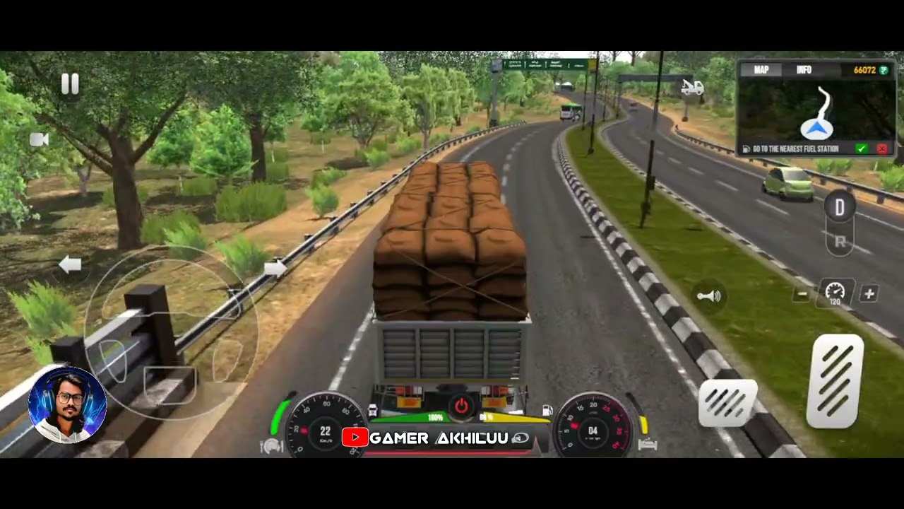 Red Chilli Load || Hyderabad To Ramagundam Transport || Truck Master's Simulation || Gamer Akhiluu 