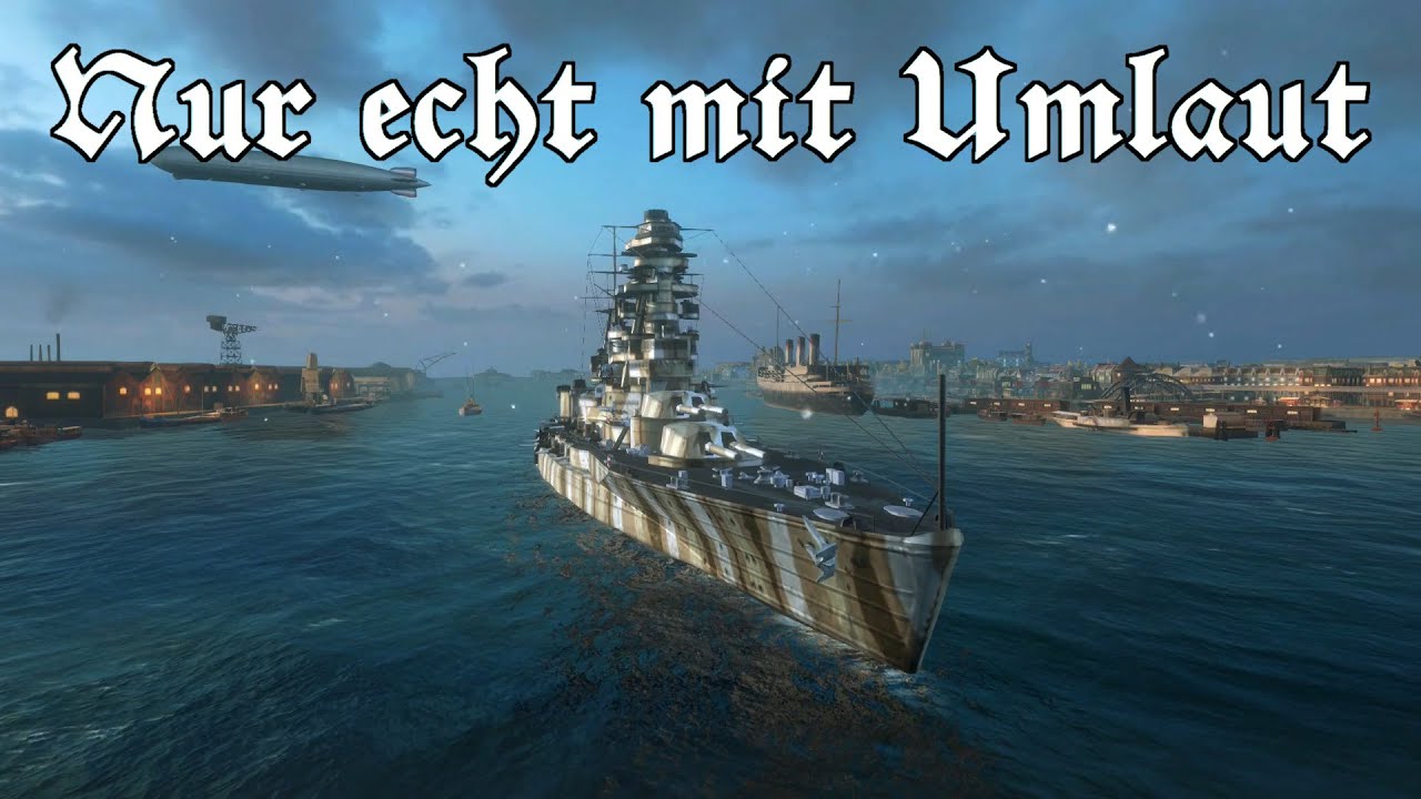 World of Warships Blitz — немецкий линкор Nagatö