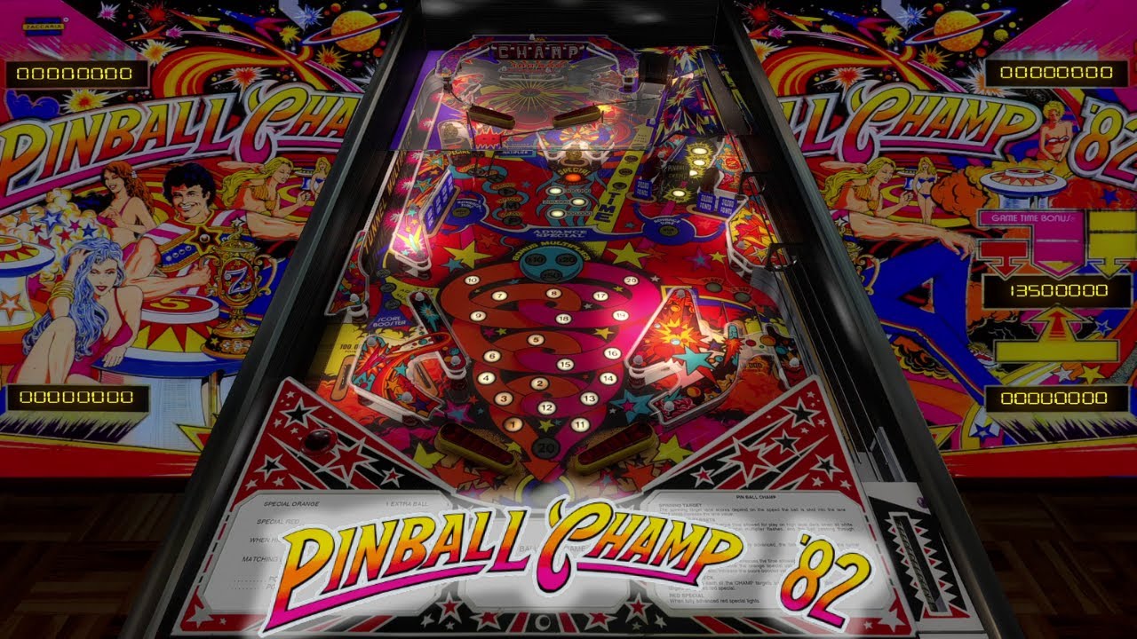 Pinball Champ '82 VPX (Zaccaria, 1982) v1.2