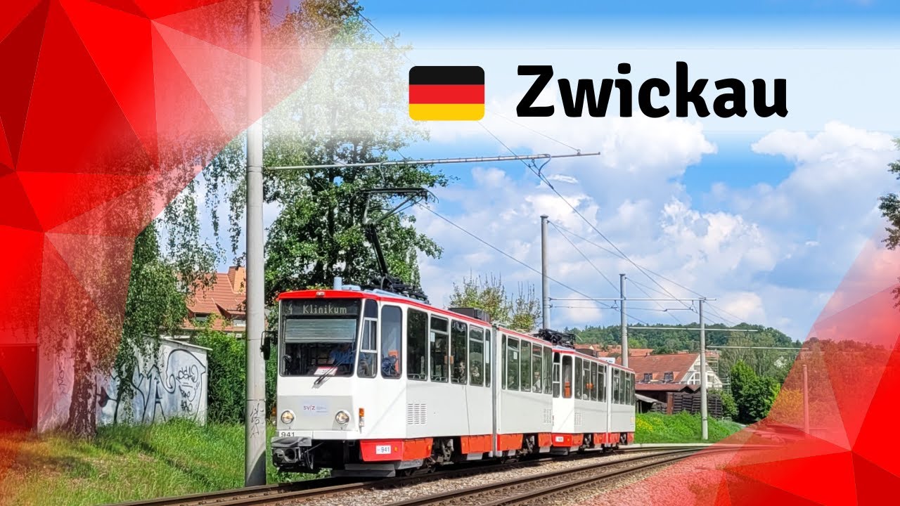 Trams in Zwickau: Where Tatra trams meet diesel trains (2024)