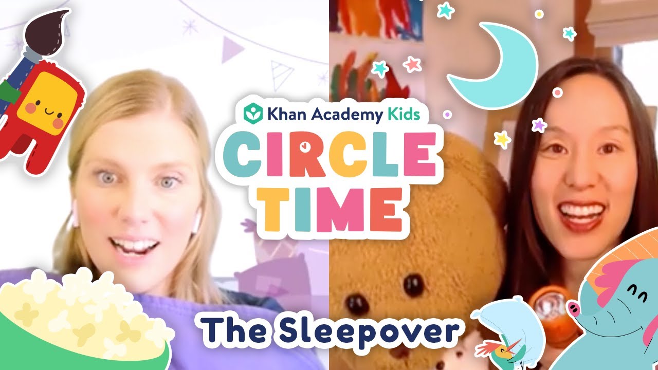 Light Up The Night | Sleepover Storytime | Expressing Feelings | Circle Time with Khan Academy Kids