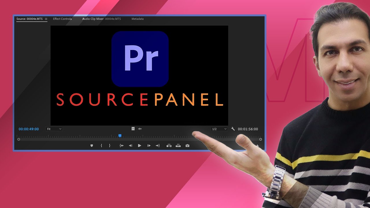 How to Use Source Panel in Adobe Premiere Pro - Unit 3