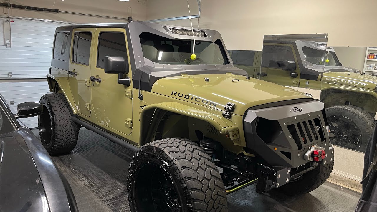 Installed A Rigid 20” Light Bar On A Fab Four Vicowl