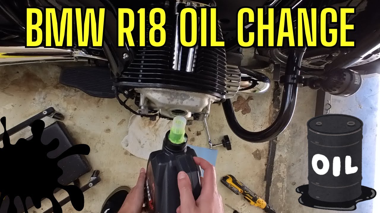 BMW R18 Engine Oil Change