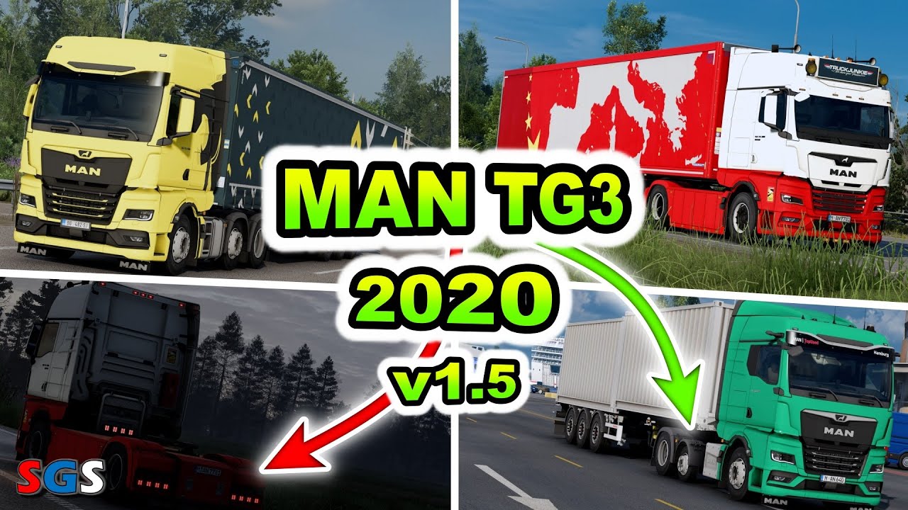|ETS2 1.57| MAN TG3 2020  v1.5 by Gloover