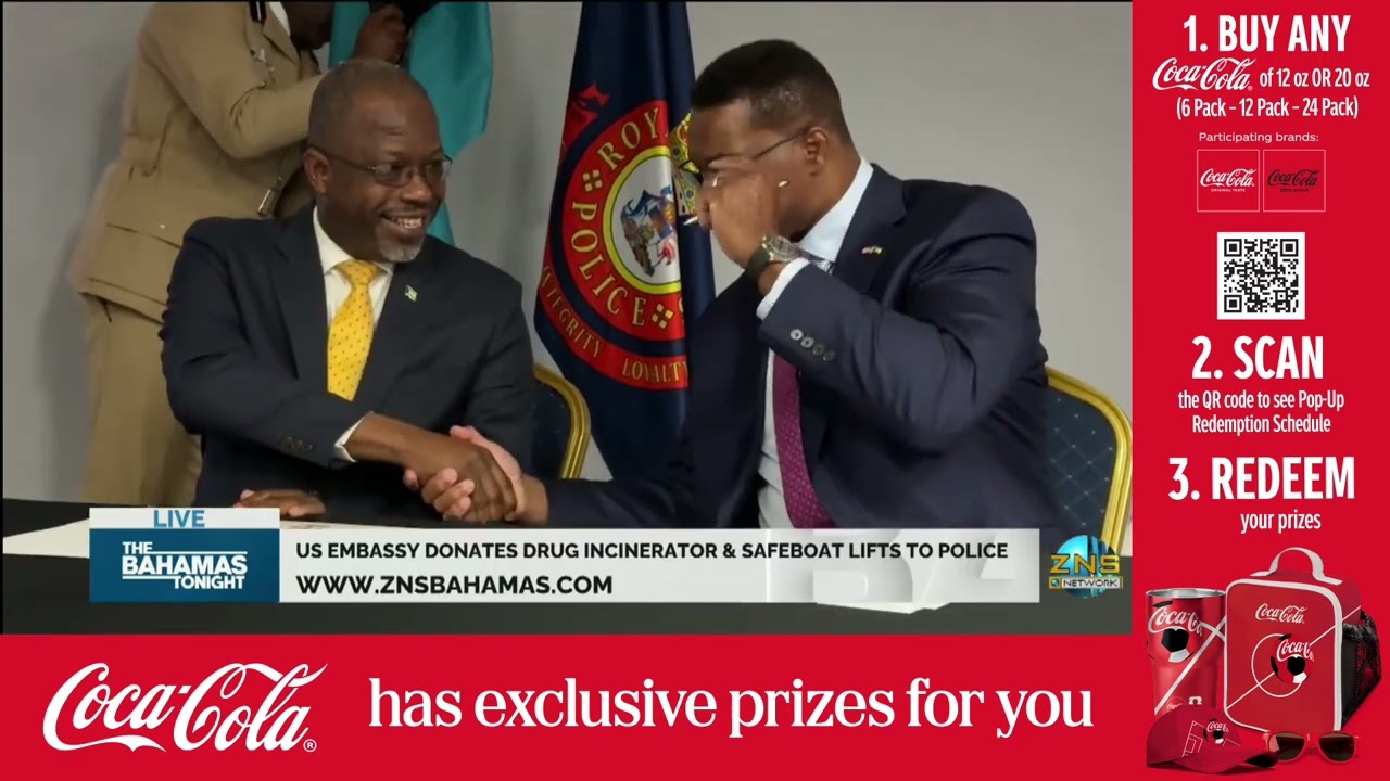 US Embassy Donates Drug Incinerator & Safeboat Lifts To Police
