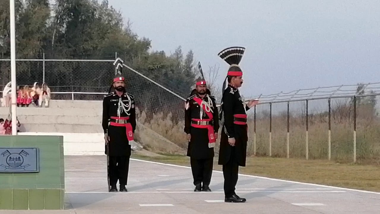 Flag Ceremony Head Sulemanki Border Okara