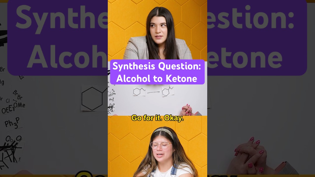 Synthesis Question: Alcohol to Ketone #synthesis