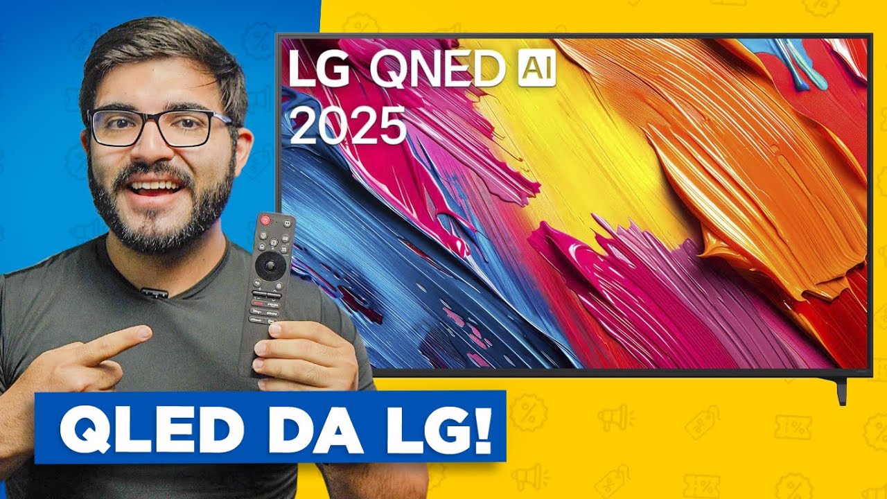 CHEGOU! LG QNED70 é a Melhor Smart TV da categoria? (Brilho forte e bom contraste)