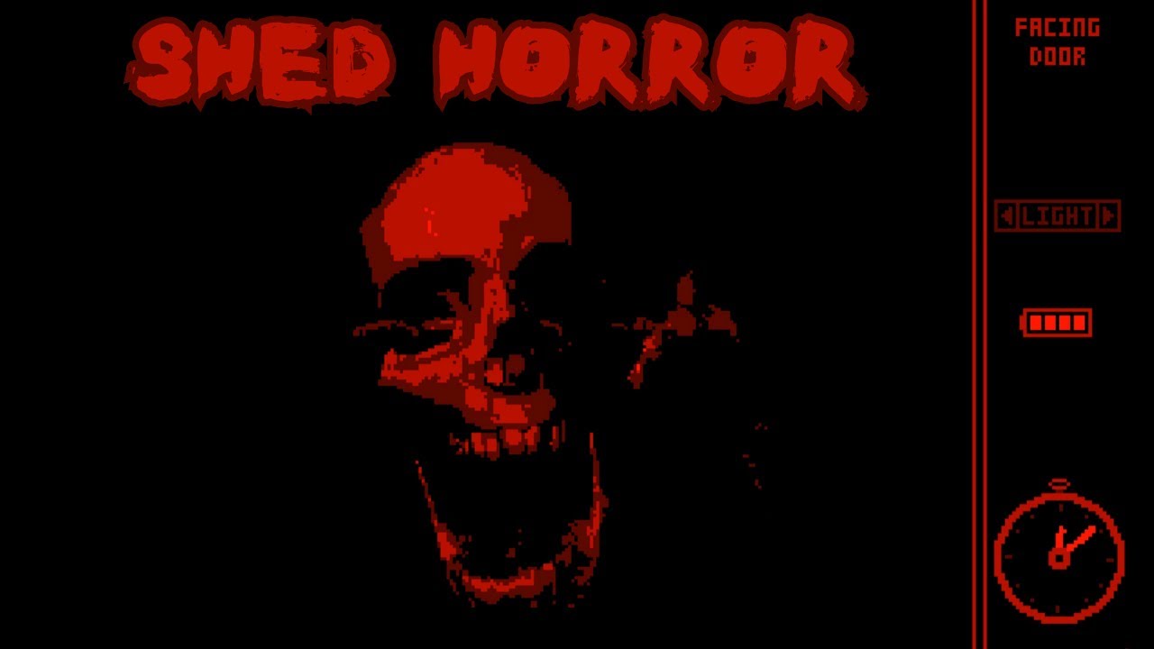 Trapped In A Shed Hiding From The Monster! | Shed Horror Indie Game