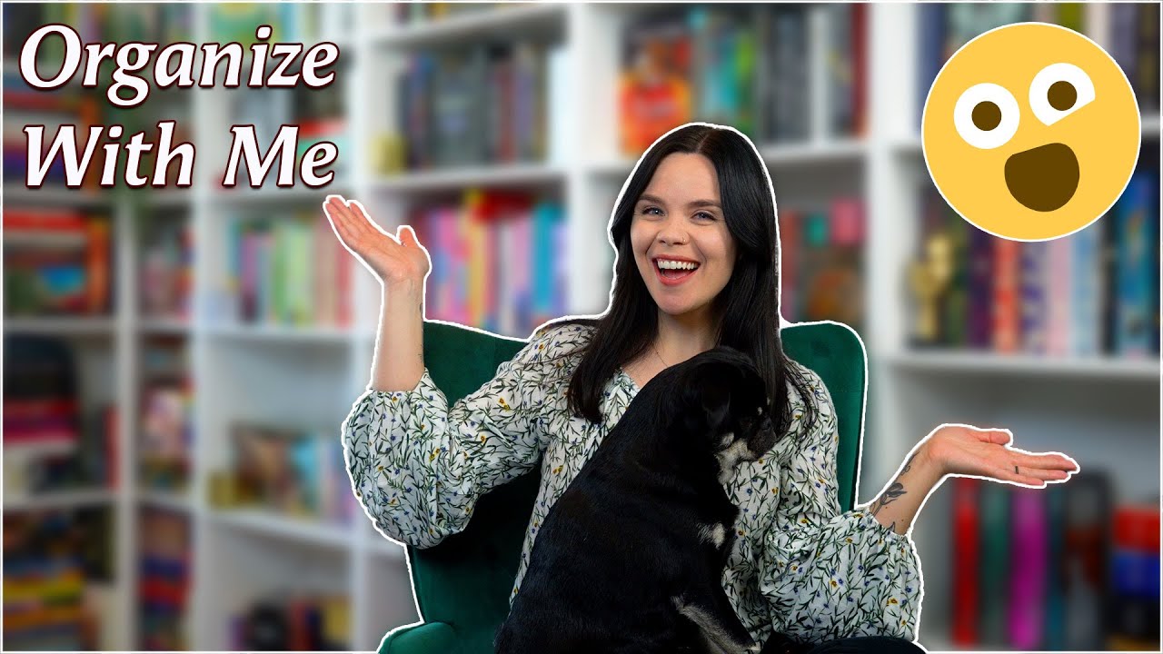 Watch Me Spiral as I Organize My Bookshelf! 📚
