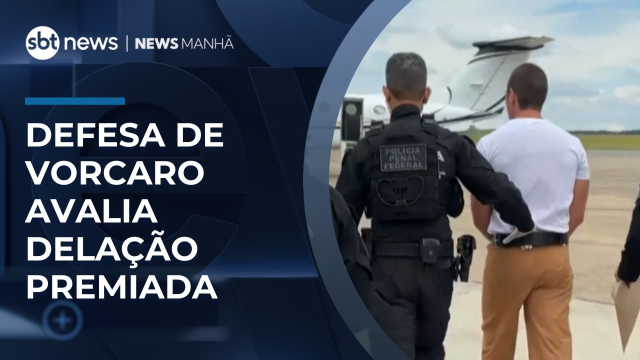 Defesa de Daniel Vorcaro avalia delação premiada com a Polícia Federal | #NewsManhã