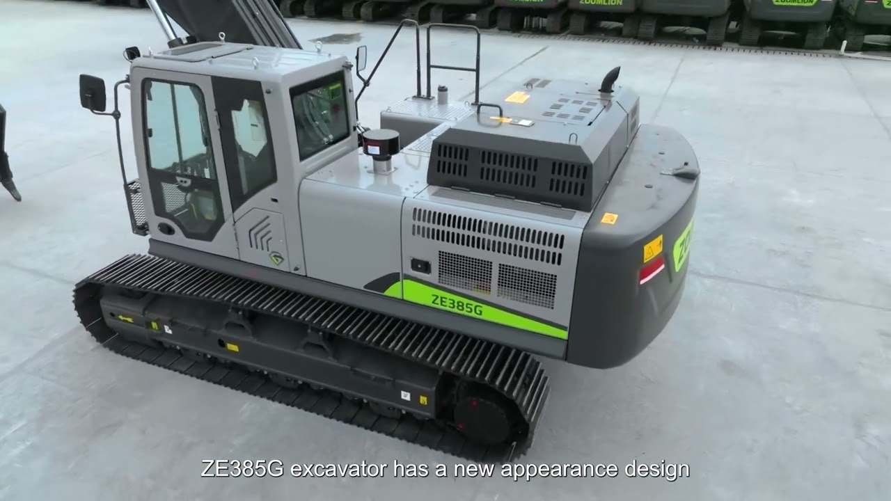 ZOOMLION ZE385G  Excavator Introduction