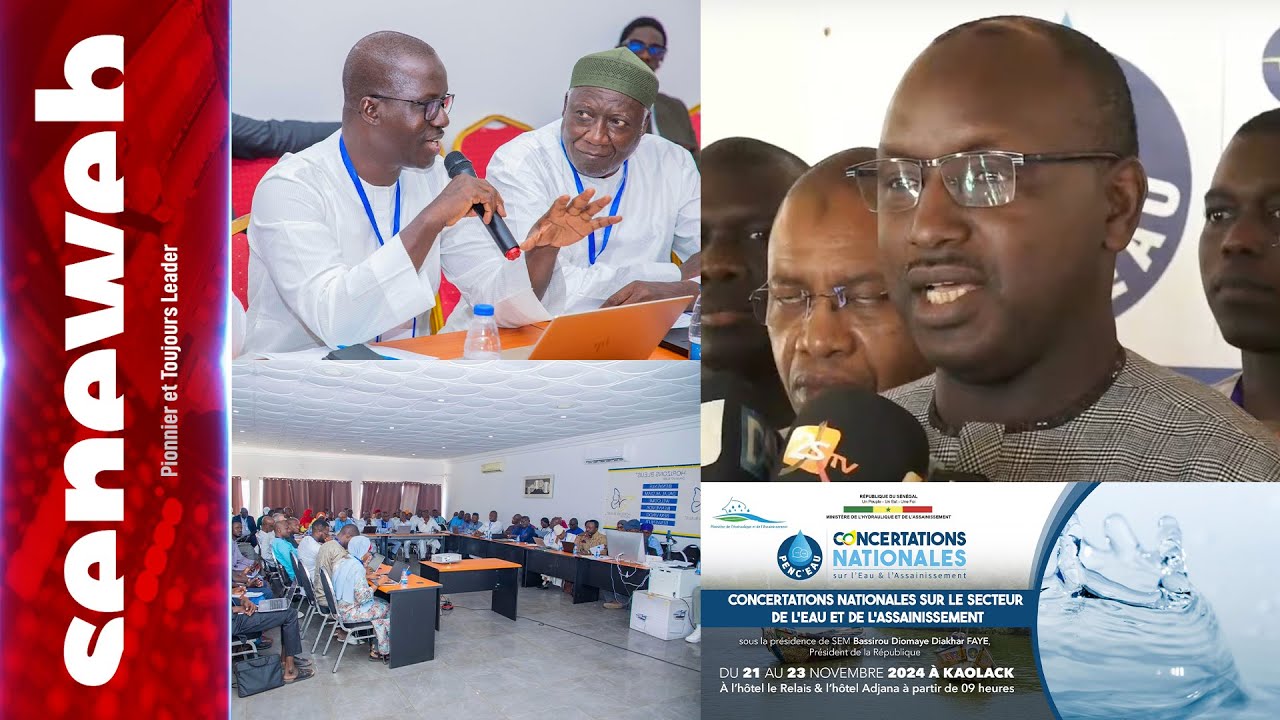 Concertations sur l’Eau et l’Assainissement : Dr Cheikh Tidiane Dièye dresse le bilan