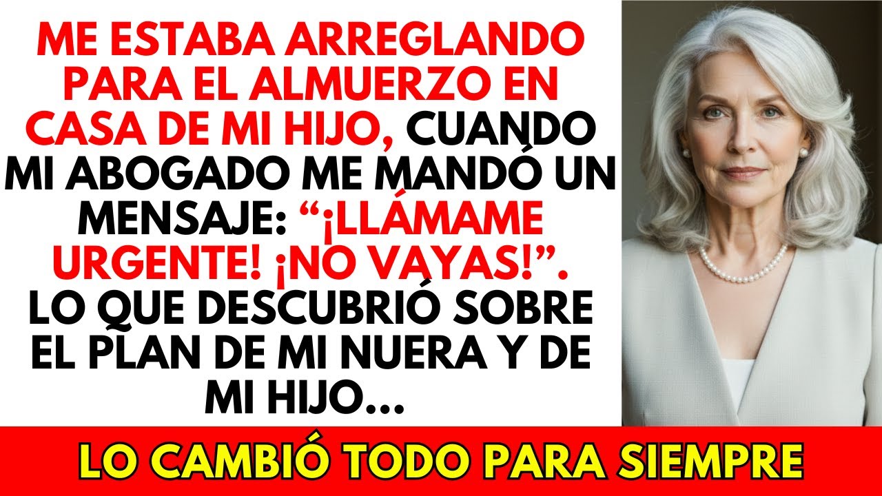 Mi hijo y mi nuera tramaban mi ruina... pero la llamada de mi abogado lo cambió todo para siempre...