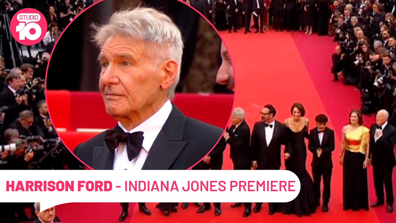 Harrison Ford: Indiana Jones Premiere 🎬 | Studio 10