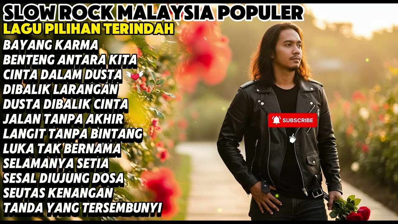 Album Slow Rock Malaysia Populer | Lagu Pilihan Terindah Untuk Temani Sepinya Malam