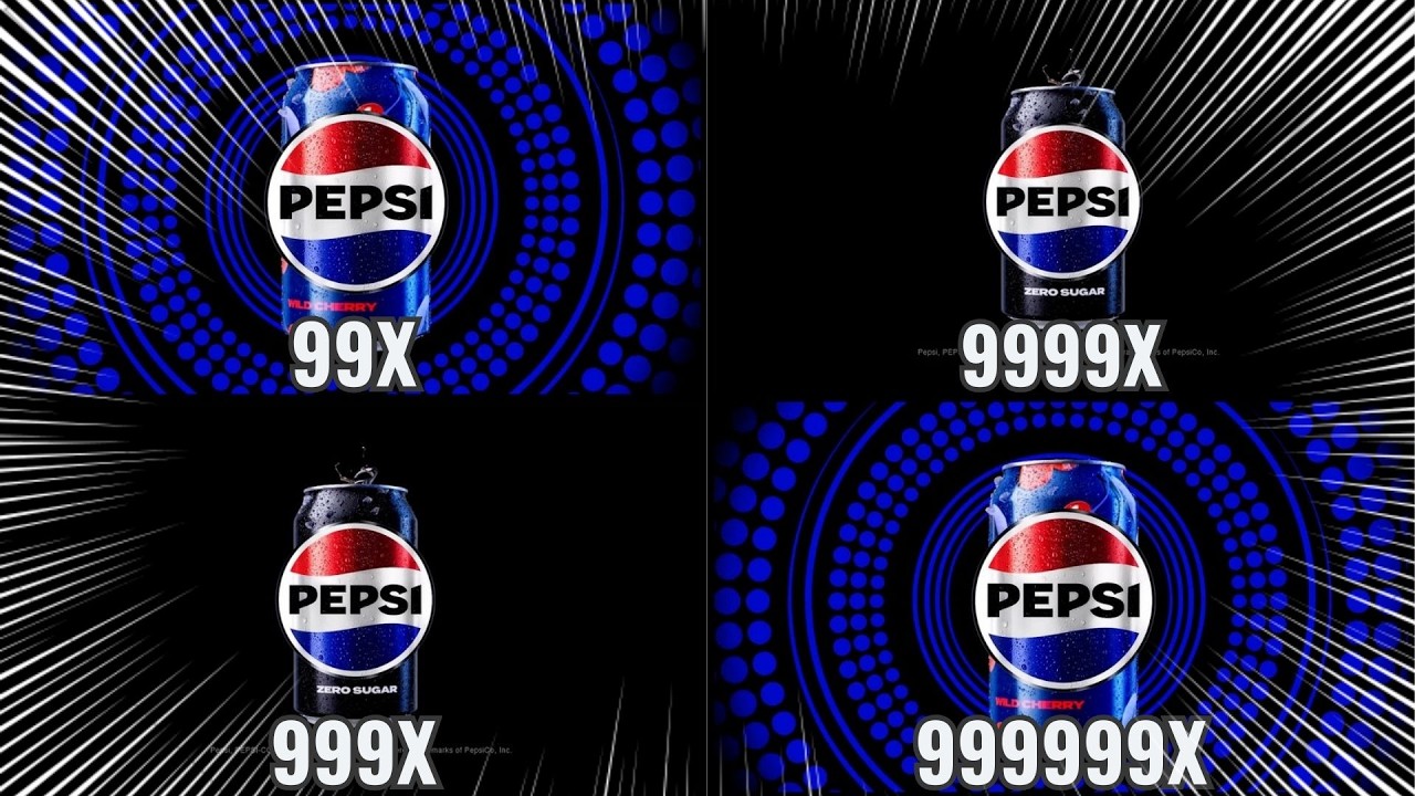Pepsi Intro Logo Getting 999999X Speed