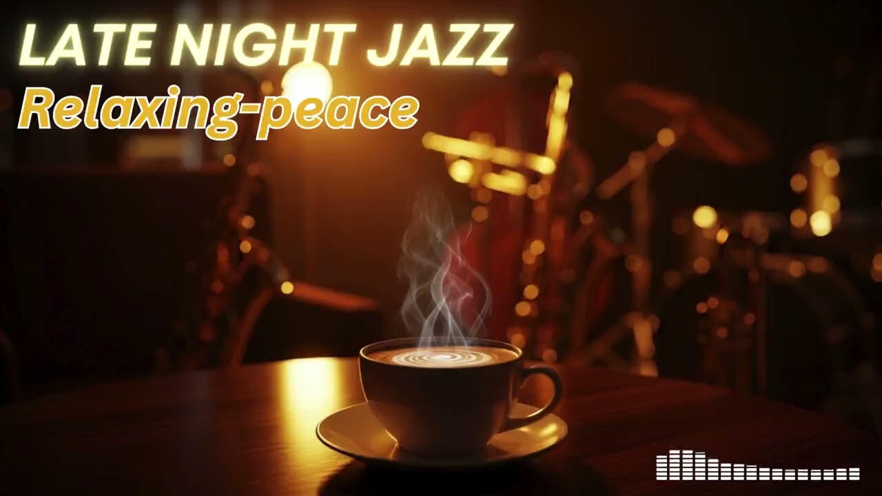 Smooth Jazz Café ☕ Cozy Night Music for Focus and Calm