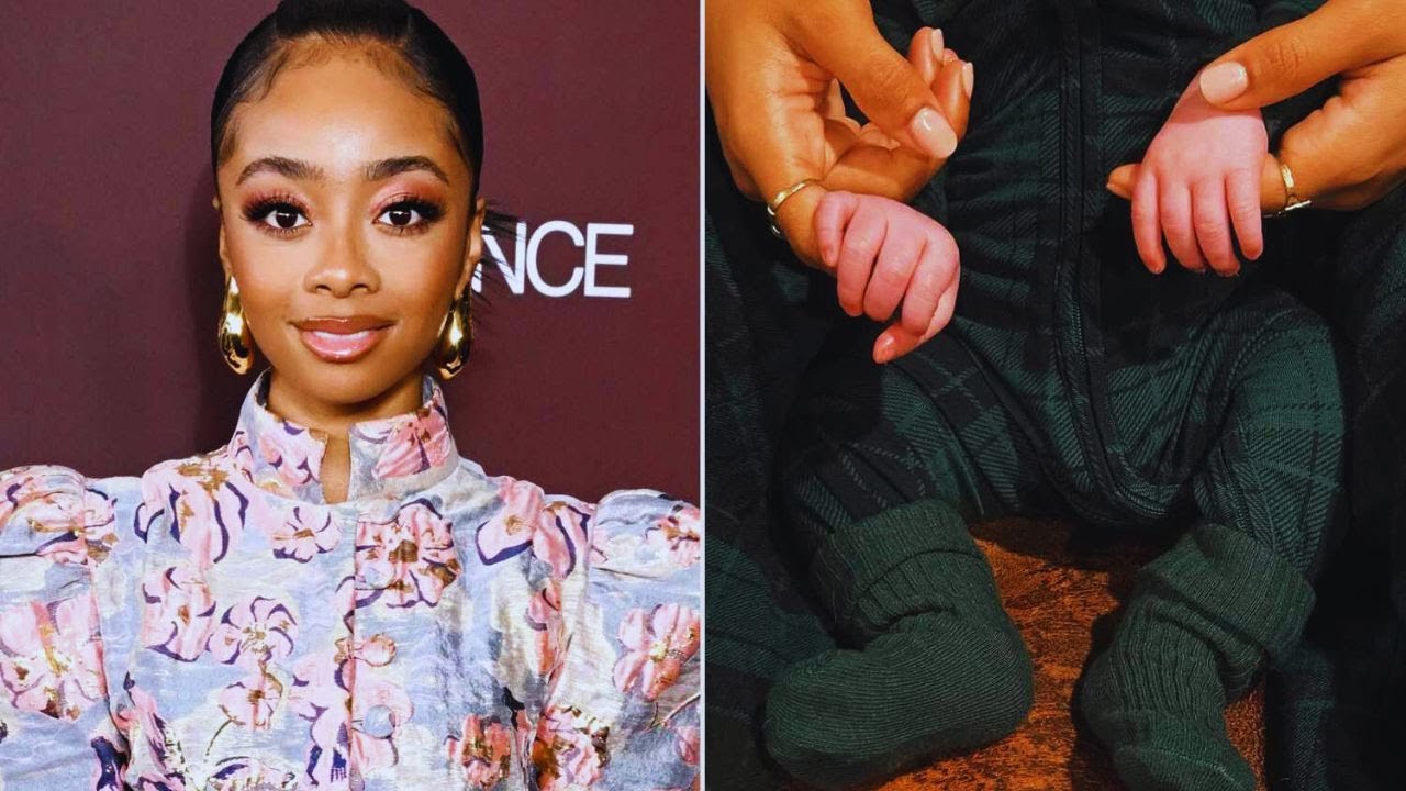 Skai Jackson Gives Birth! Baby's First Photos & Sweet Announcement