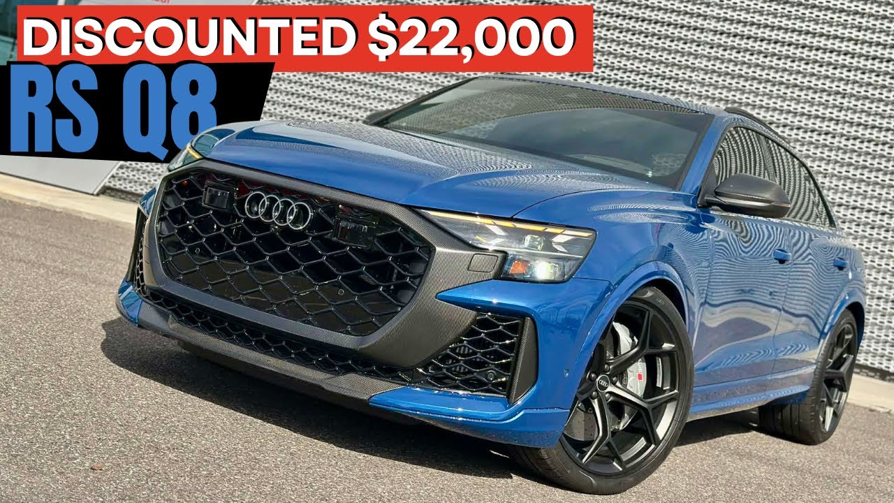 Audi RS Q8 Performance 2025 года выпуска в полной комплектации, с минимальным пробегом и по значи...