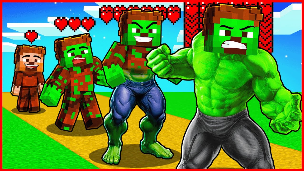 FAKİR HULKA DÖNÜŞTÜ VE ŞEHRİ KURTARDI! 😱 - Minecraft