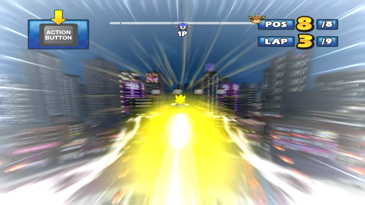 SONIC Highway Zero 9 Laps Expert (Request) Sonic & Sega All-Stars Racing