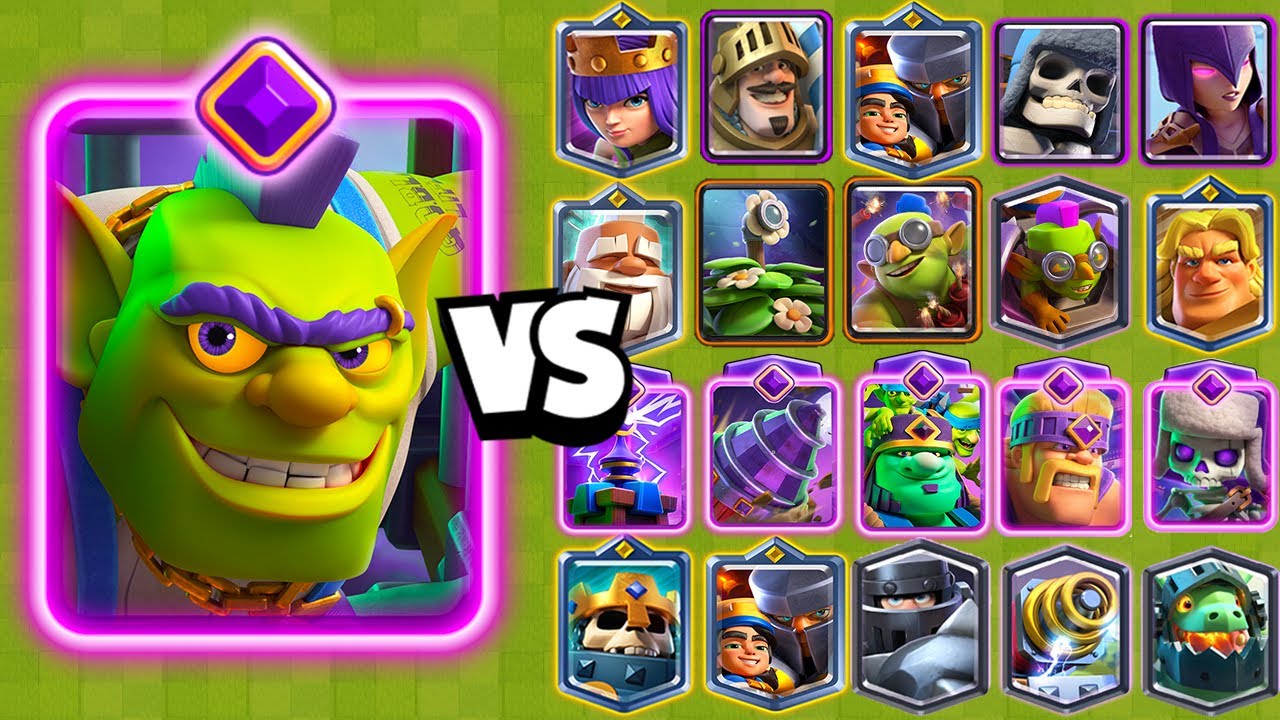 NUEVO FORZUDO  EVOLUCIONADO vs TODAS LAS CARTAS | Clash Royale