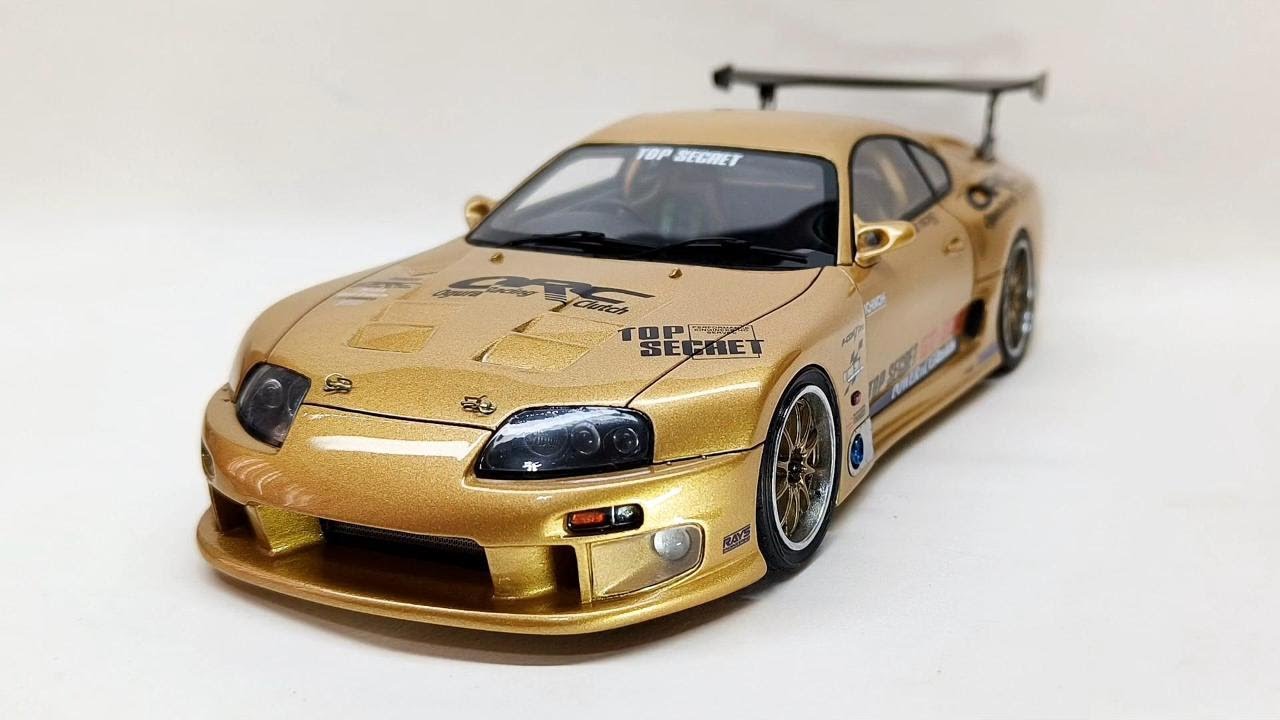 How to 1/24 Top Secret Toyota Supra GT-300  Alpha Models part7