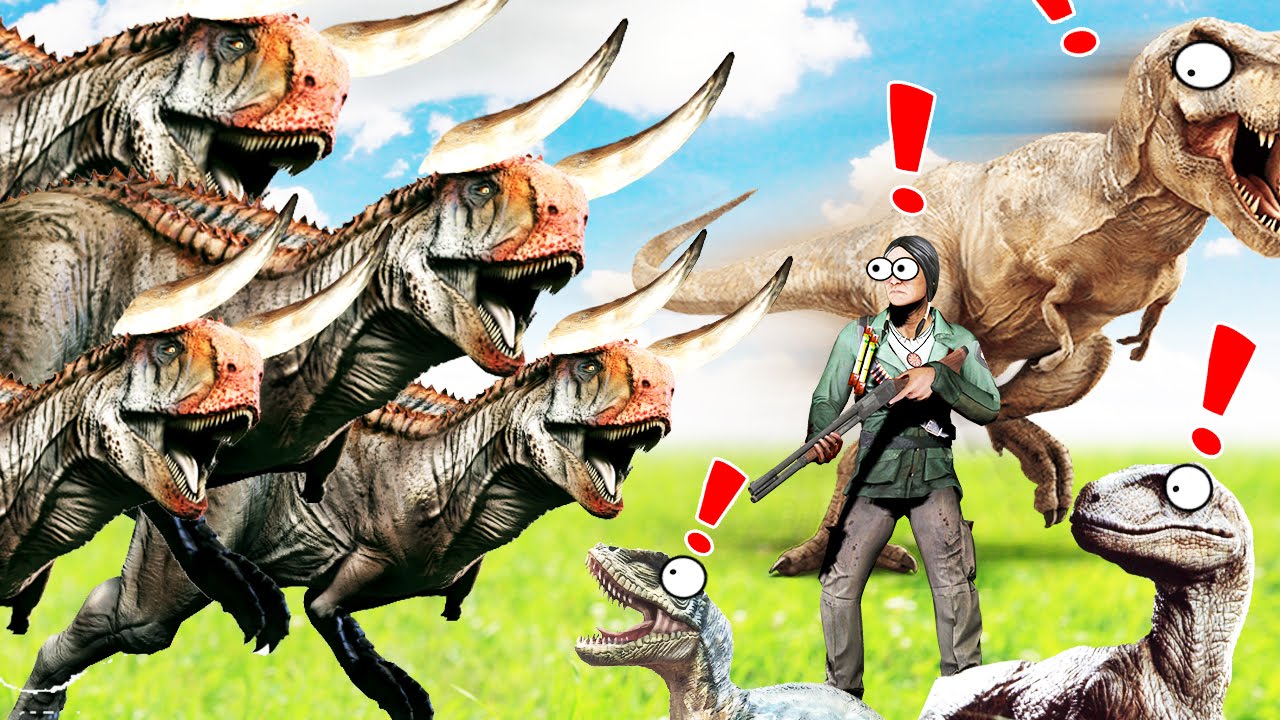 LA ESTAMPIDA DE TOROSAURIOOOS | PRIMAL CARNAGE