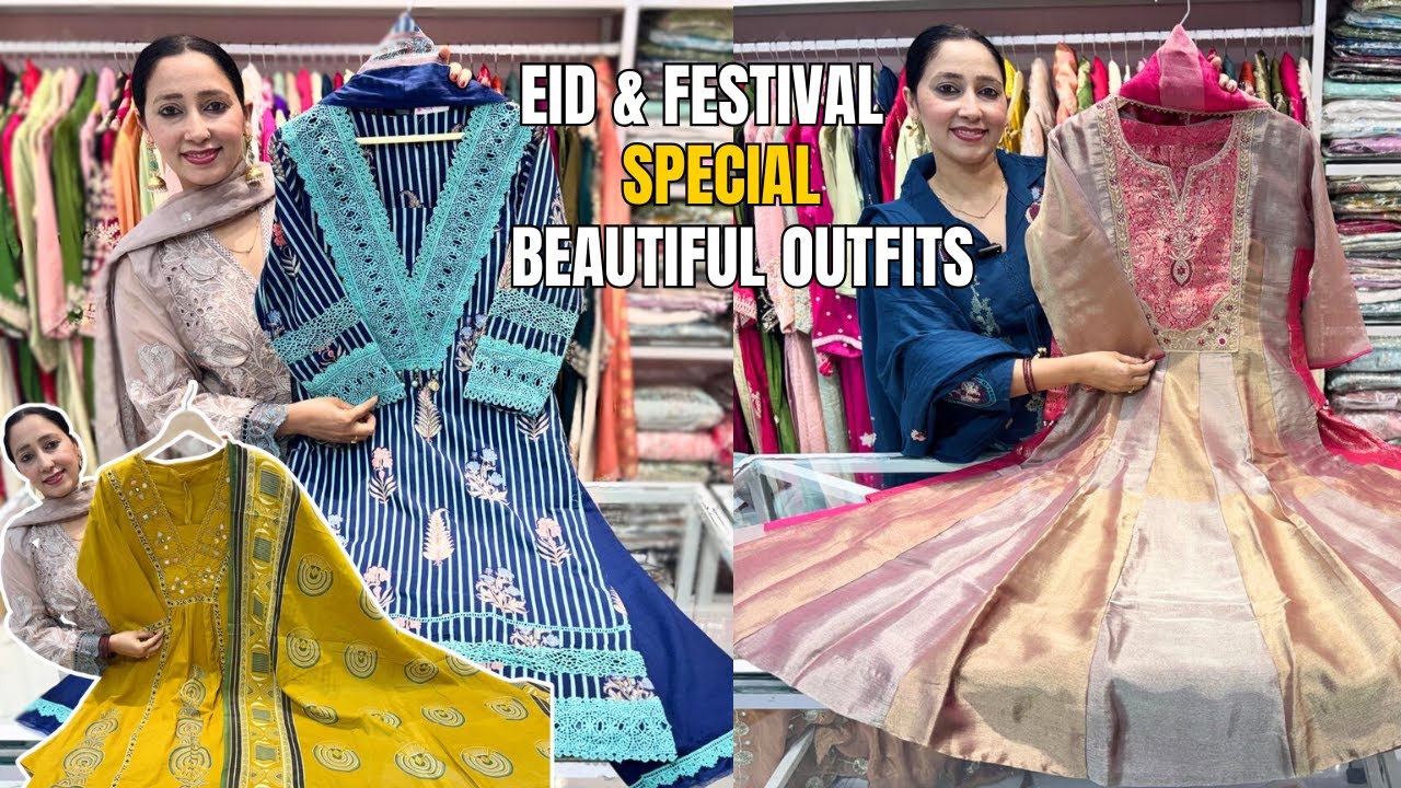 Eid & Festival Special Beautiful Outfits #eidcollection #festivalcollection #suits
