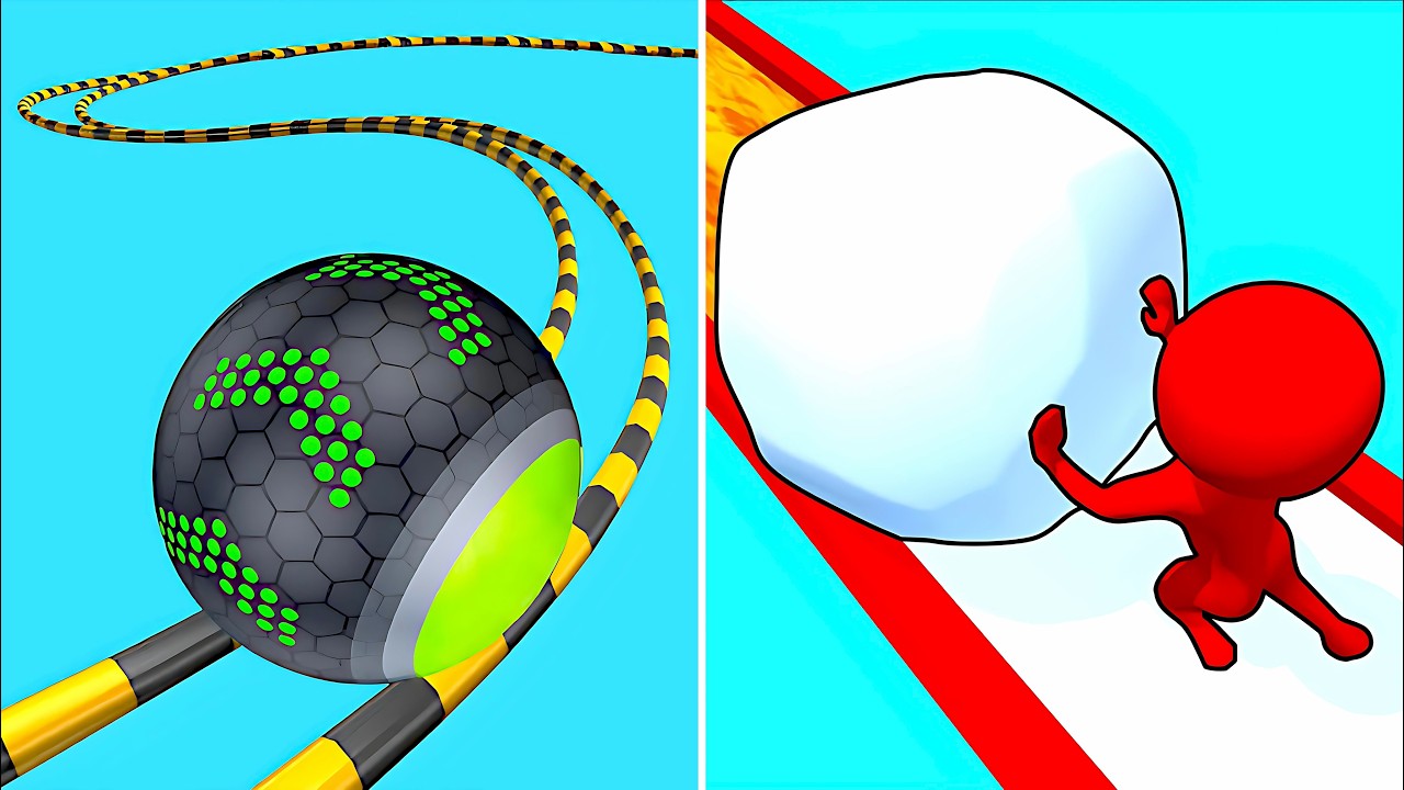 Going Balls🆚Snow Race 99999 Levels Walkthrough Gameplay 2026