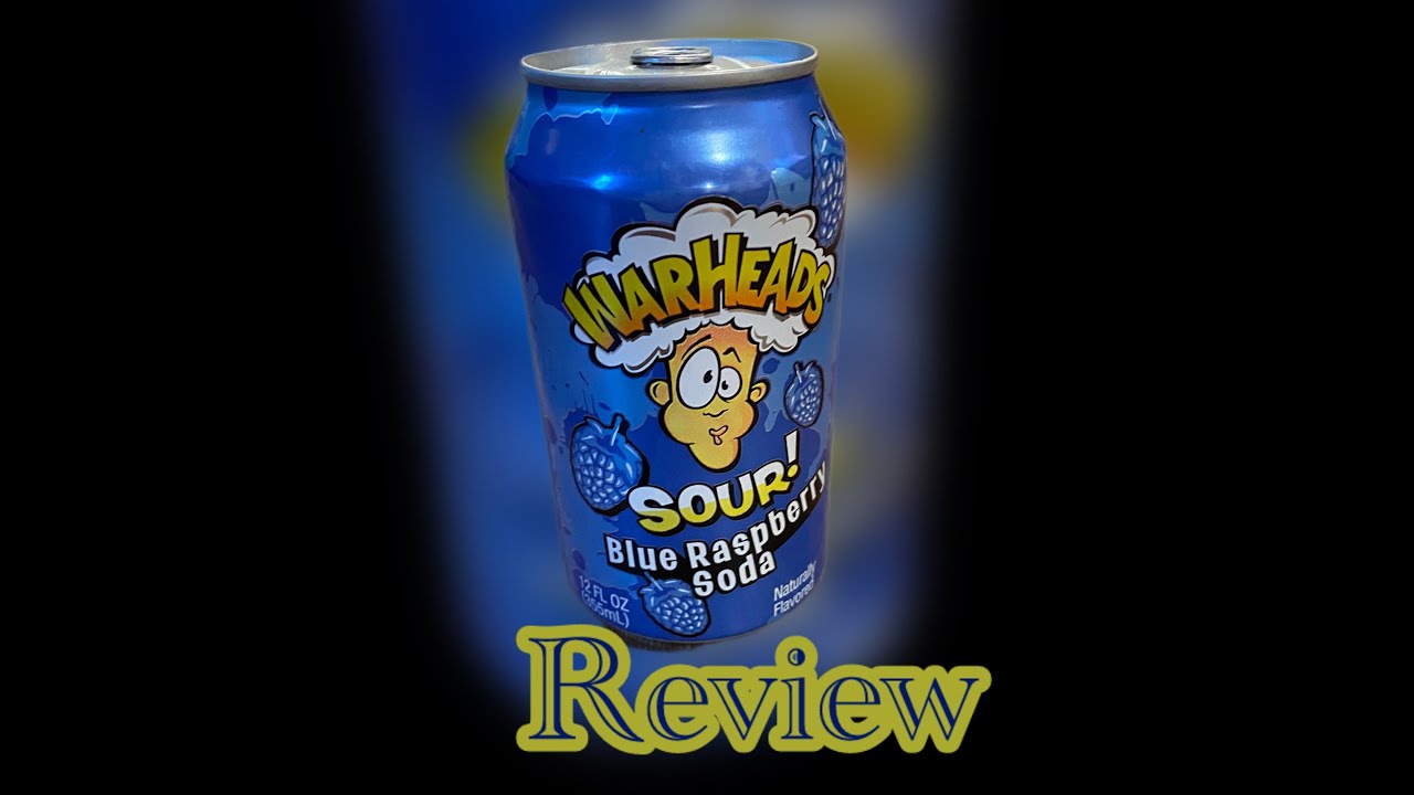 Warheads Sour! Blue Raspberry Soda Review