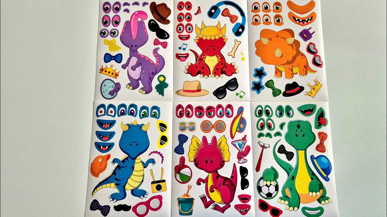 Dinosaur asmr sticker #sticker #asmr #papergame #papercrafts #paper #asmrvideo #rpstickers #dinosaur