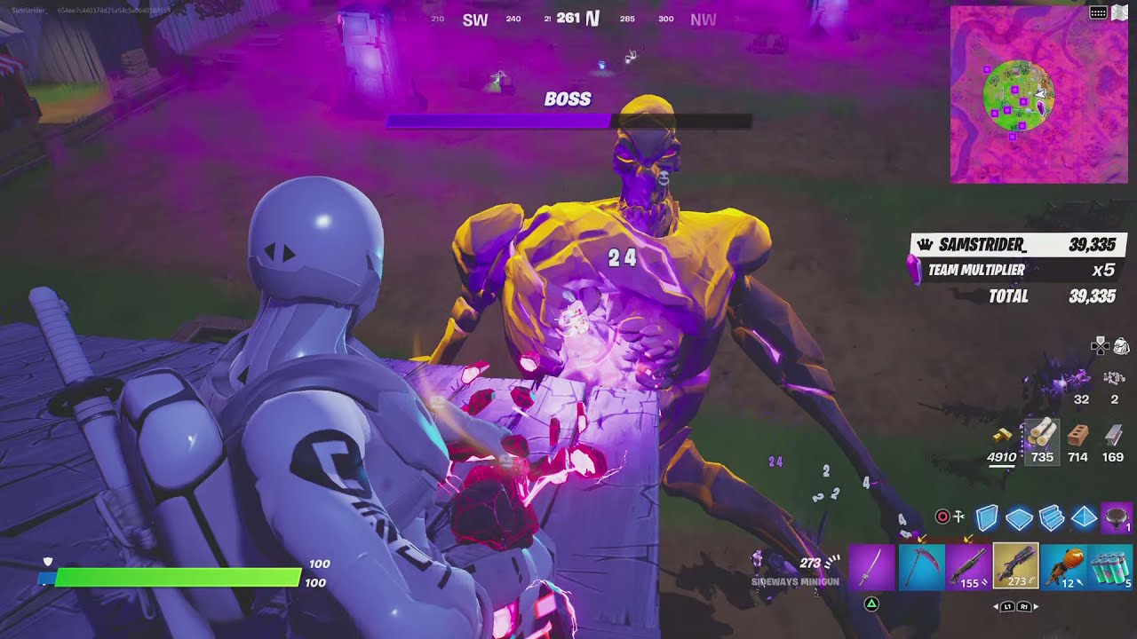 Fortnitemares 2021 Horde Rush: SOLO RUN WIN