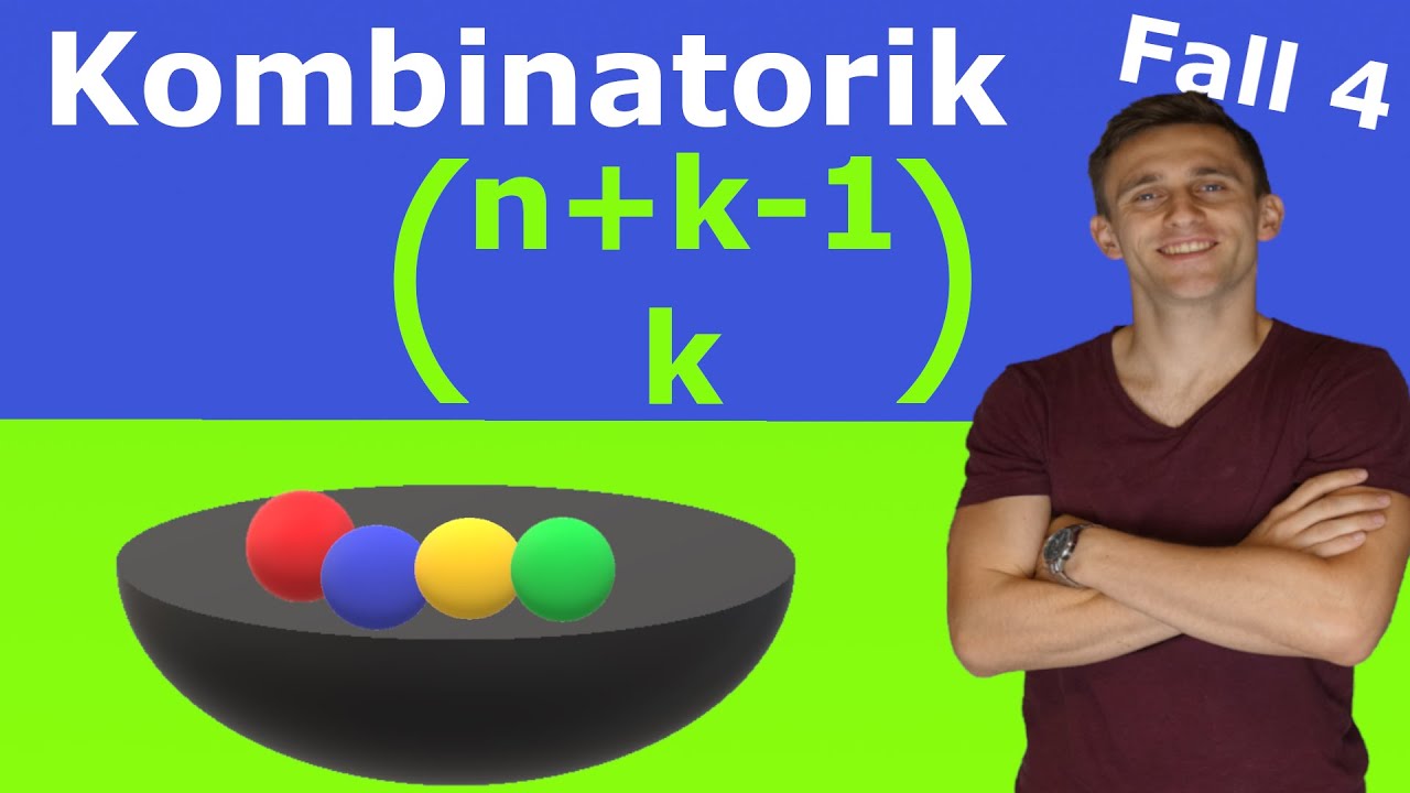 Kombinatorik - n+k-1über k - Fall 4 | LehrerBros